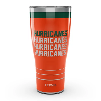 Tervis  Miami Hurricanes 30oz. Reverb Stainless Steel Tumbler