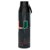 Bouteille d'eau en acier inoxydable Tervis Miami Hurricanes Full Speed ​​Venture de 36 oz