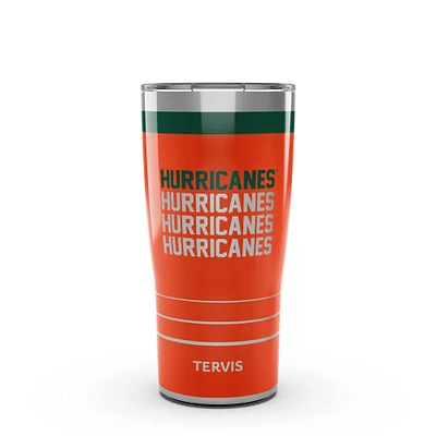 Tervis Miami Hurricanes Reverb 20oz. Gobelet en acier inoxydable