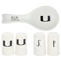 The Memory Company Miami Hurricanes 3-Piece Artisan Kitchen Gift Set