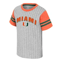 Toddler Colosseum Heather Gray Miami Hurricanes Airball T-Shirt