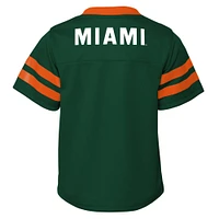 Ensemble deux pièces maillot et pantalon Red Zone Miami Hurricanes vert pour tout-petit