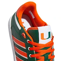 Unisex adidas Green/Orange Miami Hurricanes Centennial 85 Low Basketball Shoes