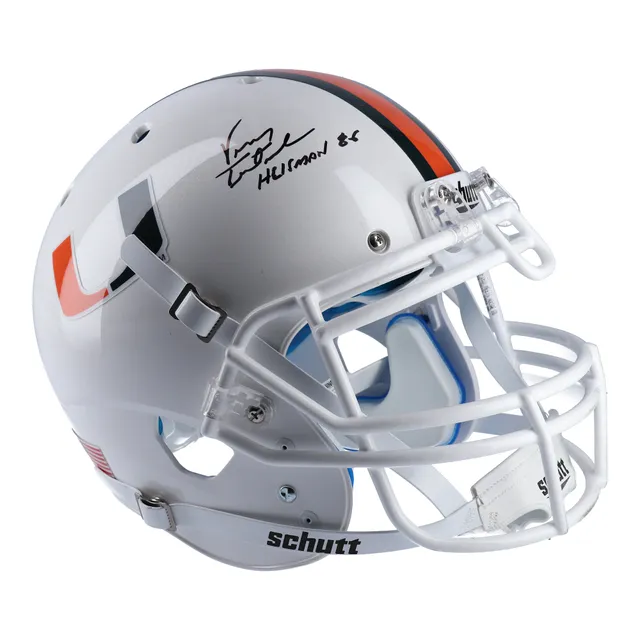 Gino Torretta Miami Hurricanes Autographed Schutt Tradition Authentic Helmet  with 92 Heisman Inscription - Fanatics Exclusive