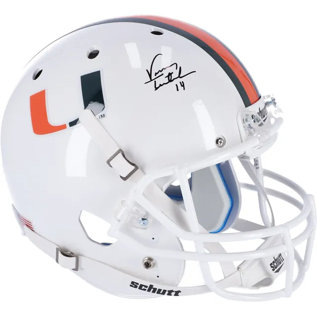 Bernie Kosar Miami Hurricanes Autographed Riddell AMP Alternate Speed  Replica Helmet