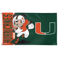 WinCraft Miami Hurricanes 3' x 5' Disney One-Sided Flag