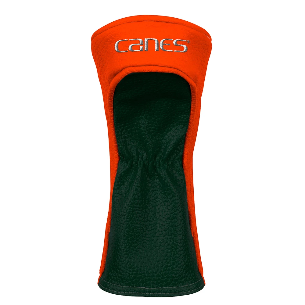 WinCraft Miami Hurricanes Golf Club Hybrid Headcover