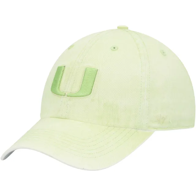 47 Women's Miami Dolphins Bagheera Clean Up Moss Adjustable Hat