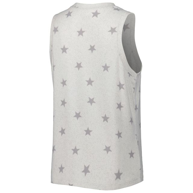 Women's Concepts Sport Cream Miami Hurricanes Agenda Stars Ensemble de nuit avec débardeur et short