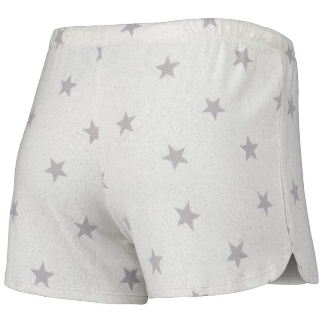 Women's Concepts Sport Cream Miami Hurricanes Agenda Stars Ensemble de nuit avec débardeur et short