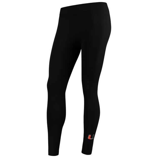 Legging en molleton noir ZooZatz Miami Hurricanes pour femme