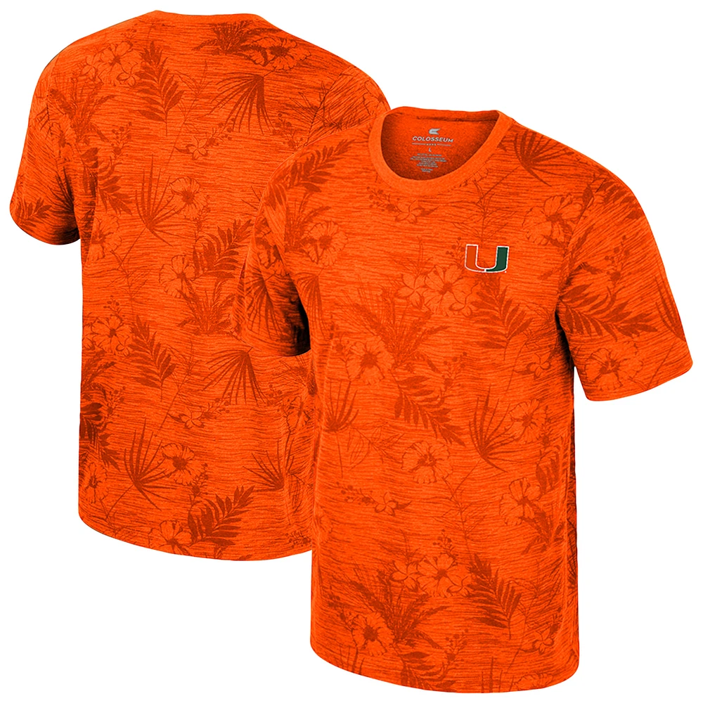 T-shirt orange Fern du Colisée pour jeunes des Hurricanes de Miami
