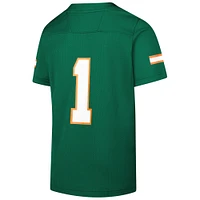 Maillot réplique vert pour jeunes adidas #1 des Miami Hurricanes