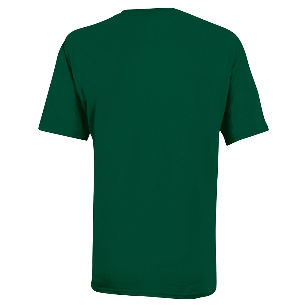 T-shirt vert avec logo en forme d'arche des Hurricanes de Miami pour jeunes champions