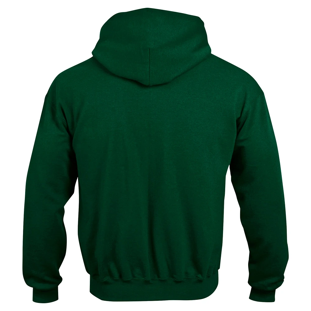 Youth Champion Green Miami Hurricanes Campus Pullover Hoodie