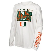 Youth Miami Hurricanes the Mix T-Shirt Combo Set