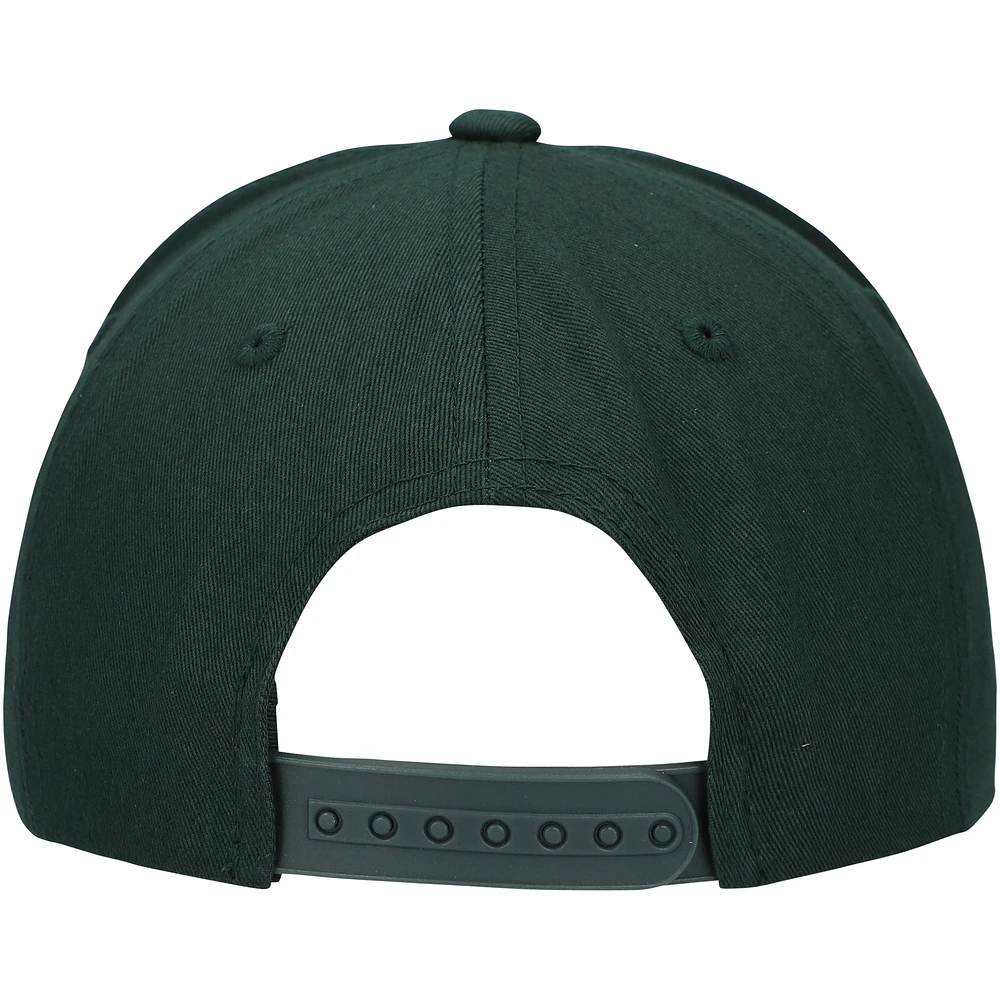 Casquette ajustable extensible à boutons-pression pour jeunes Top of the World Green Miami Hurricanes Victory