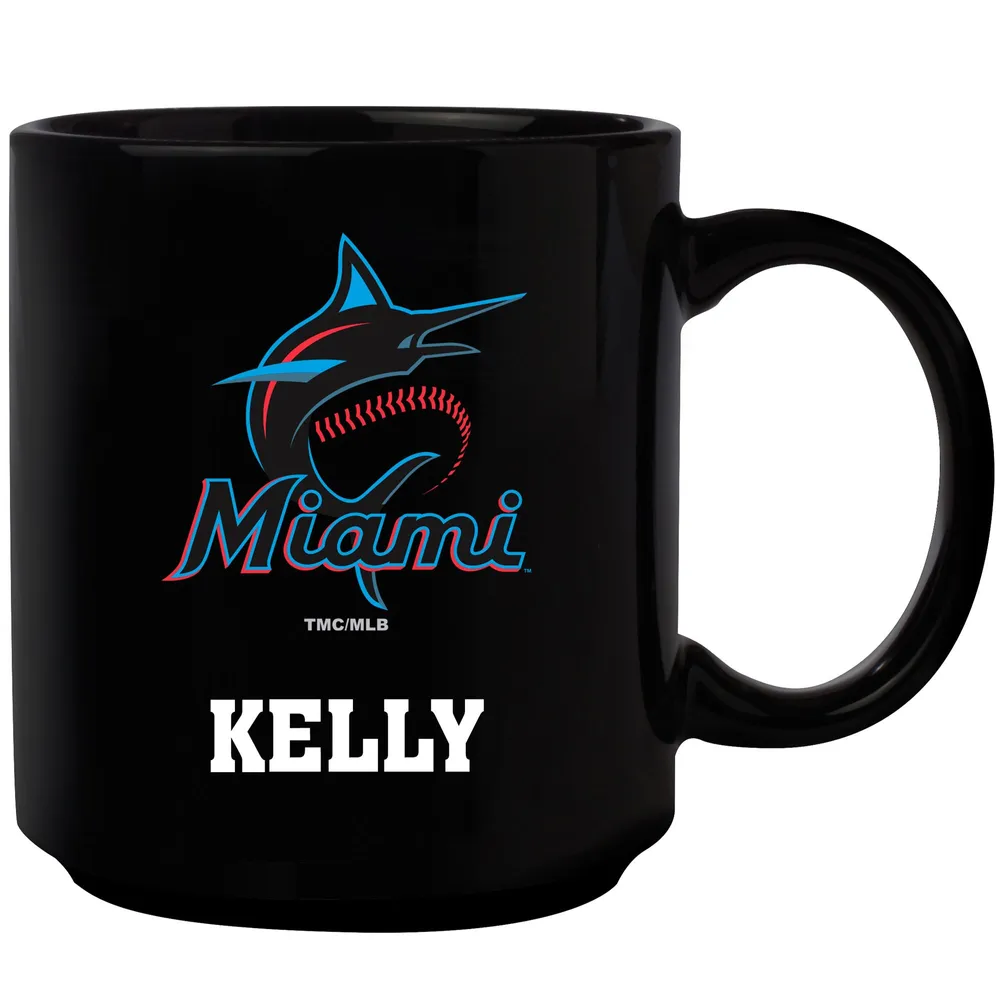 Men's Miami Marlins Fanatics Branded Black Personalized Winning