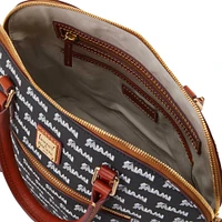 Dooney & Bourke Miami Marlins Signature Domed Zip Satchel Purse