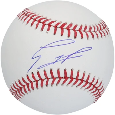 Ballon de baseball autographié par Eury Perez des Marlins de Miami