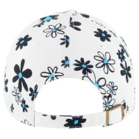 Girls Youth '47 White Miami Marlins Daisy Delight Clean Up Adjustable Hat