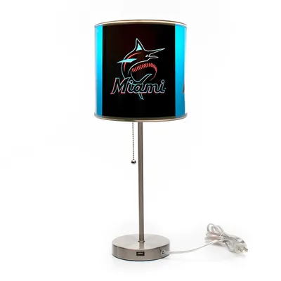 Miami Marlins Imperial Chrome Desk Lamp