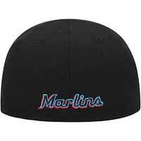 Infant New Era Black Miami Marlins My First 59FIFTY Fitted Hat