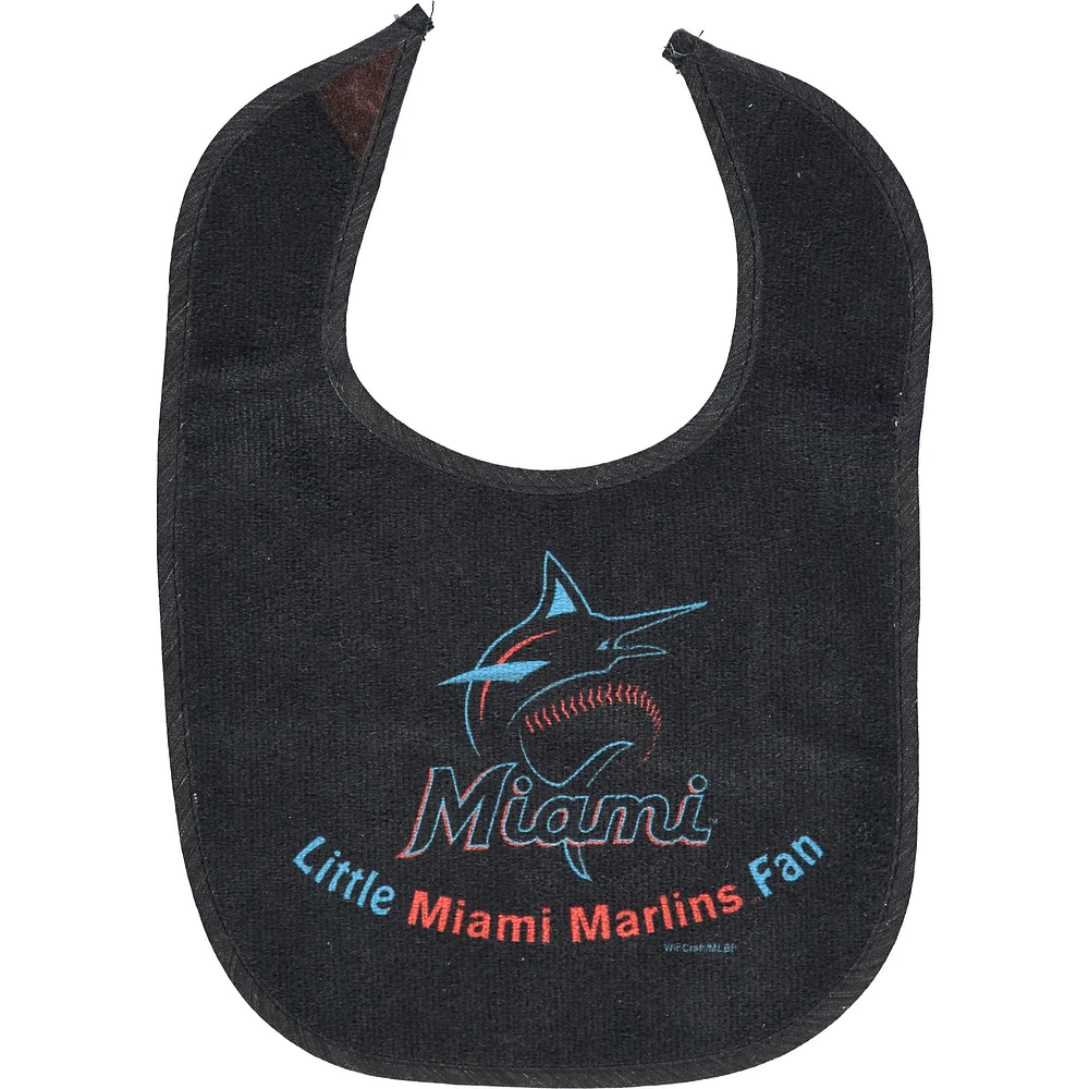 Infant WinCraft Miami Marlins Lil Team Fan All Pro Bavoir pour bébé