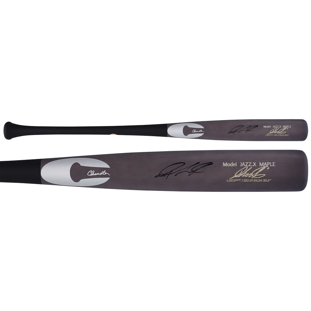 Jazz Chisholm Jr. Miami Marlins Autographed Chandler Game Model Bat 