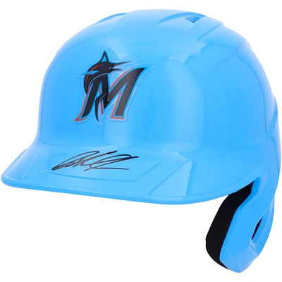 Jazz Chisholm Jr. Miami Marlins Autographed Mach Pro Replica Helmet