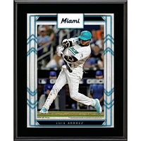 Luis Arraez Miami Marlins 10.5" x 13" Sublimated Player Plaque