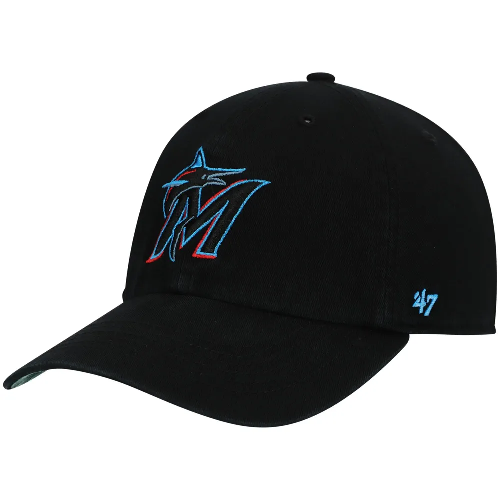 Lids Miami Marlins '47 Team Franchise Fitted Hat - Black