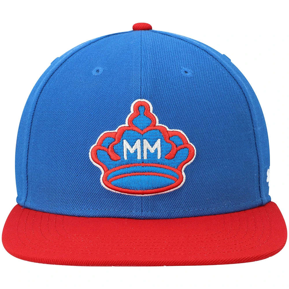 Casquette '47 Blue Miami Marlins 2021 City Connect Captain Snapback pour homme