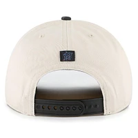 Men's '47 Cream/Black Miami Marlins Fiji Rope Hitch Adjustable Hat