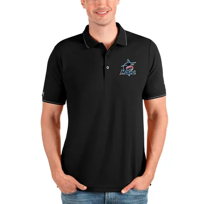 Miami Marlins Levelwear Sonic Polo - Gray