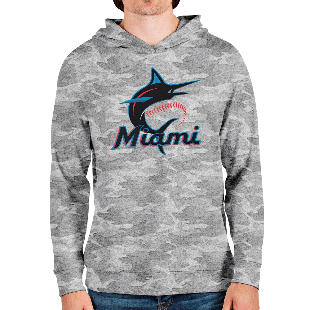 Men's Nike Black Miami Marlins Authentic Collection Logo Performance Long Sleeve T-Shirt Size: Medium