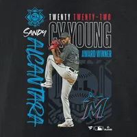 Miami Marlins Sandy Alcantara NL CY Young Award Winner T-Shirt