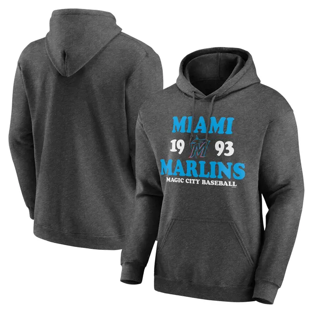 Mitchell & Ness Youth Miami Dolphins Wordmark Aqua Pullover Hoodie