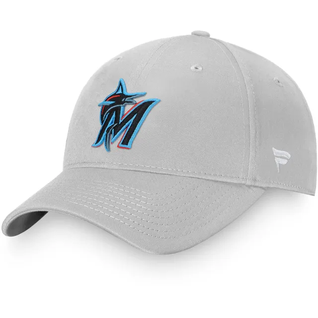 Miami Marlins '47 Burgess Trucker Snapback Hat - Black/White