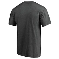 T-shirt Fanatics pour homme, couleur anthracite, avec logo de l'équipe des Marlins Miami, taille grande et