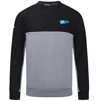 Men's Levelwear Black/Gray Miami Marlins Legacy Rafters Pullover Sweatshirt