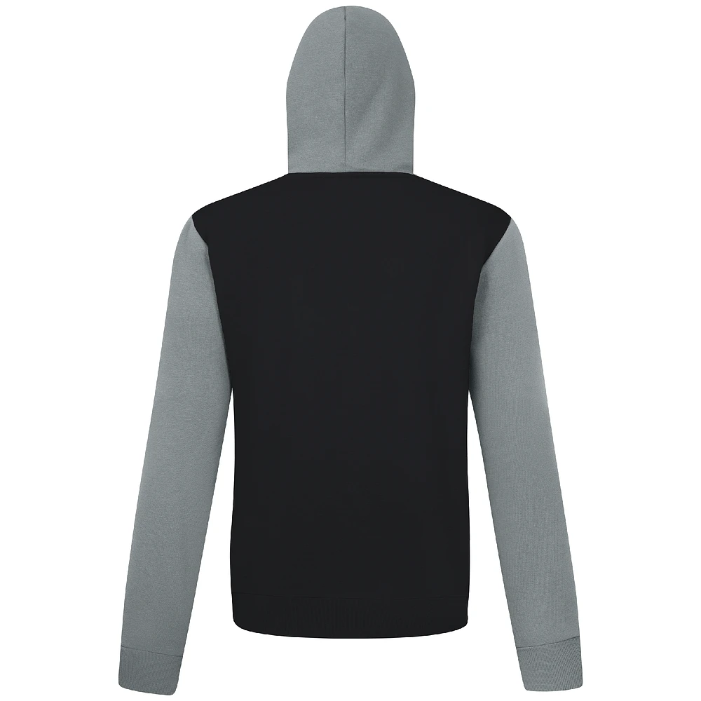 Men's Levelwear Black Miami Marlins Accolade Ultimate Mission Pullover Hoodie