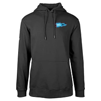 Men's Levelwear  Black Miami Marlins Podium Rafters Pullover Hoodie