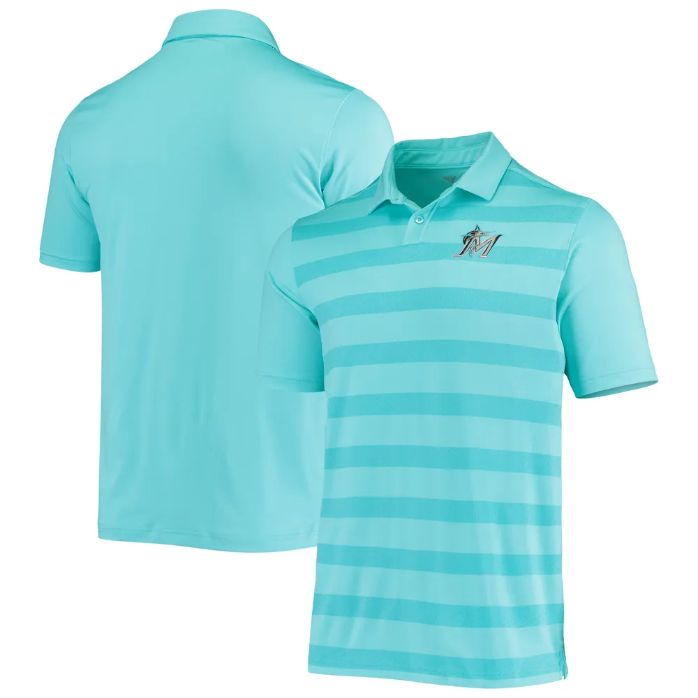 Miami Marlins Levelwear Pearson HeiQ Smart Temp Polo - Blue