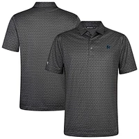 Polo System Insignia 2.0 anthracite pour homme de Levelwear des Miami Marlins