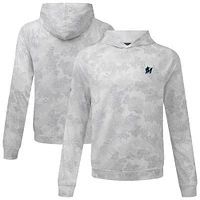 Men's Levelwear White Miami Marlins Blender Insignia 2.0 Hoodie