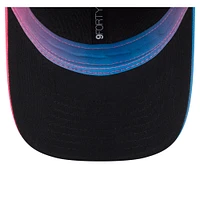 Men's New Era Black/Pink Miami Marlins 2025 City Connect 9FORTY M-Crown Adjustable Hat
