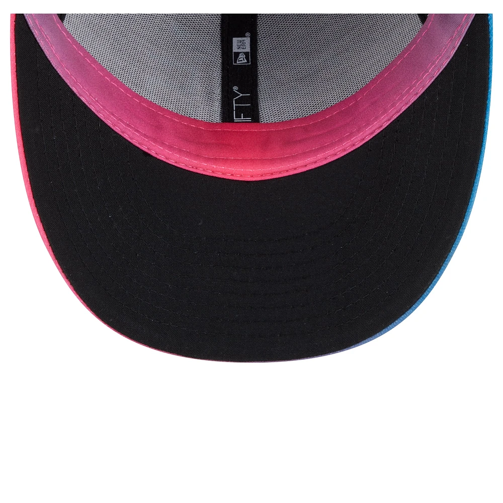 Men's New Era Black/Pink Miami Marlins 2025 City Connect Low Profile 59FIFTY Fitted Hat