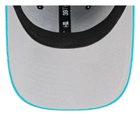 Men's New Era Black/Teal Miami Marlins 2025 City Connect Batting Practice 39THIRTY Flex Hat