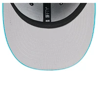 Men's New Era Black/Teal Miami Marlins 2025 City Connect Batting Practice Low Profile 59FIFTY Fitted Hat